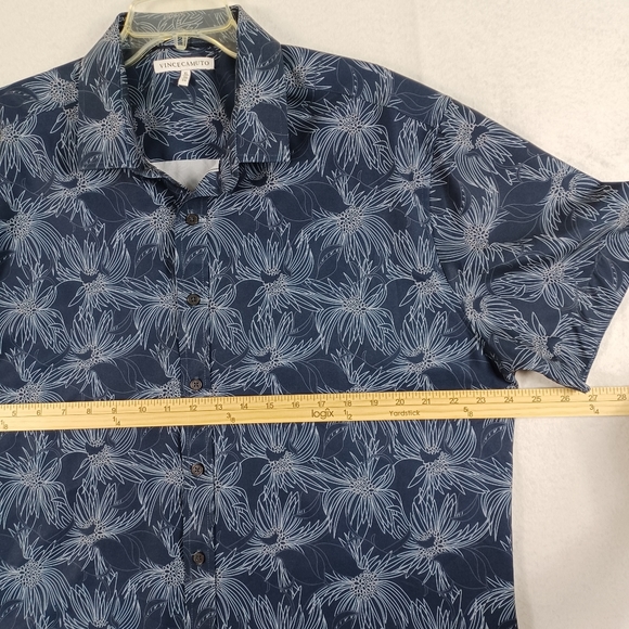 Vince Camuto short sleeve shirt Sz XL - Picture 4 of 6